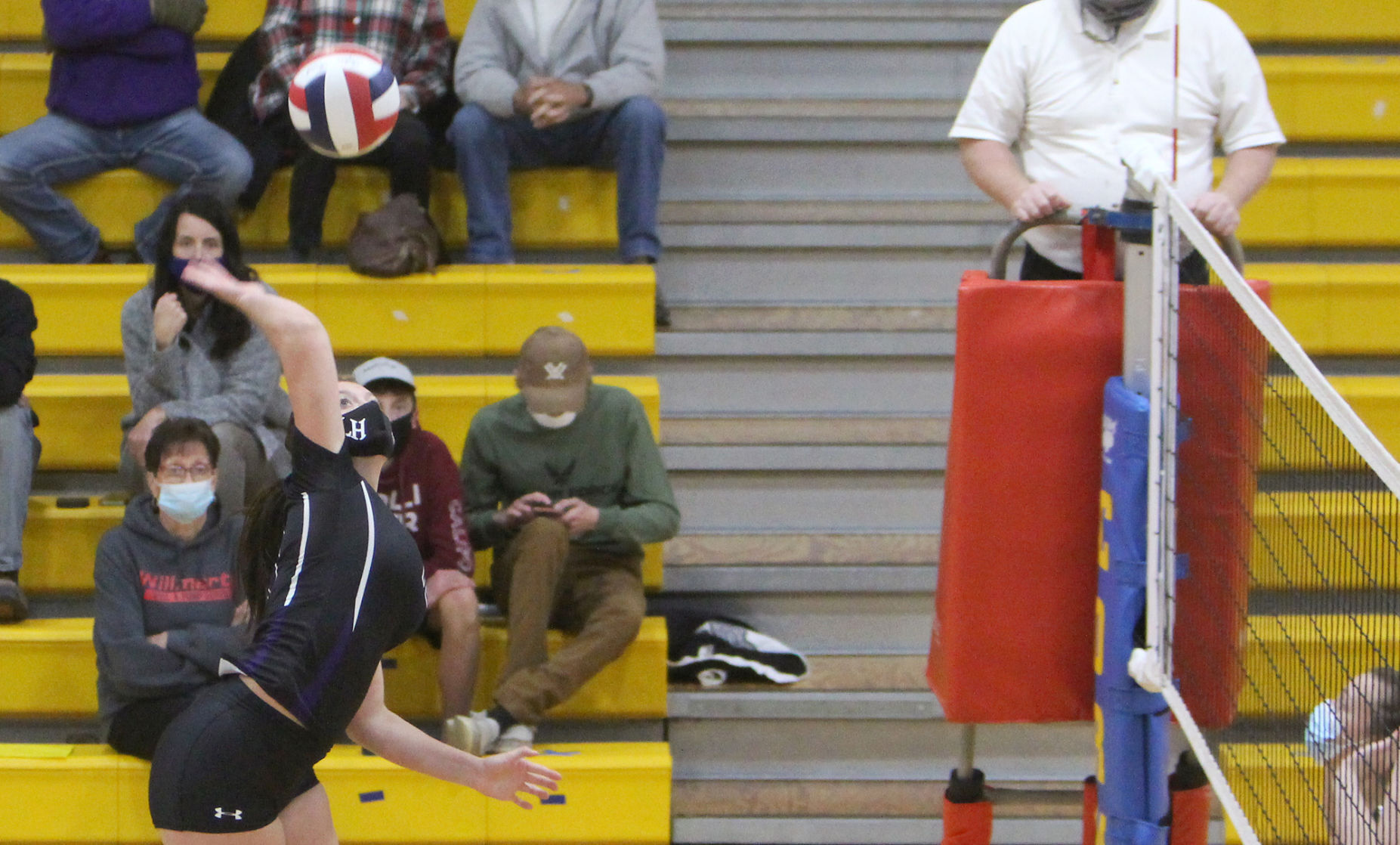 Lake Holcombe at Cornell volleyball 10-15-20